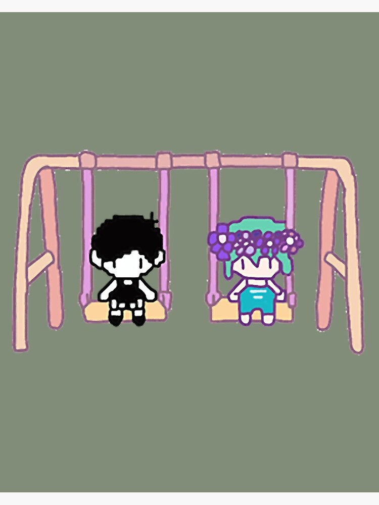 basil omori 🌿 on X: basil gaming (art by omori's official pixel