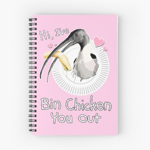 Item preview, Bin Chicken You Out (pink) designed and sold by MaratusFunk.