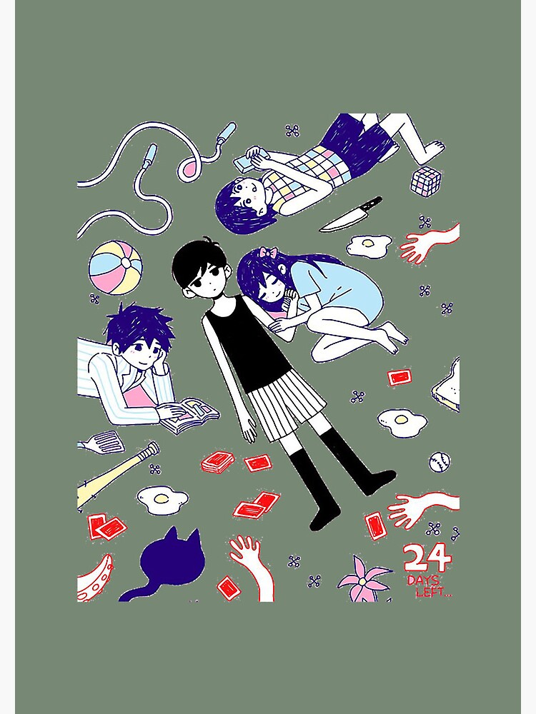 OMORI 2021 COLLECTION Desk Mat Omori Collection 2021 Desk Mat