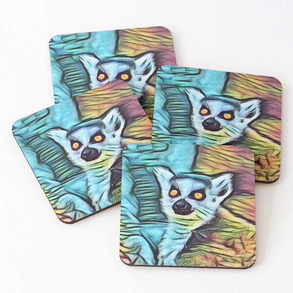 Item preview, Lemur Stare In Glow designed and sold by Fearless-Fox.