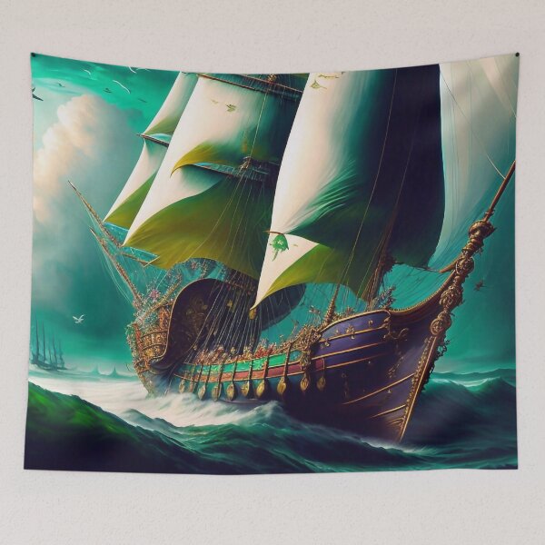 Item preview, Galleon designed and sold by M-Y-A-R-T-.