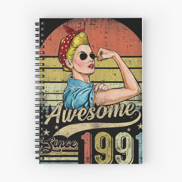 Item preview, Womens 32 Year Old Awesome Since 1991 32th Birthday Gifts Women designed and sold by Margaret Hayward.
