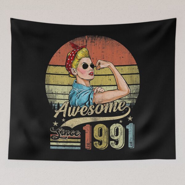 Item preview, Mujeres 32 años Impresionante desde 1991 32.o Regalos de cumpleaños Mujeres designed and sold by Margaret Hayward.