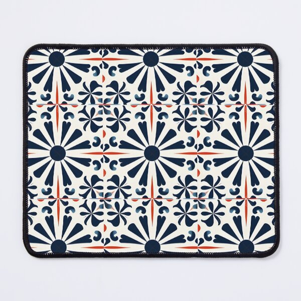 Item preview, Fourth of July Pattern Whimsical Flower Center designed and sold by MiracleROLArt.