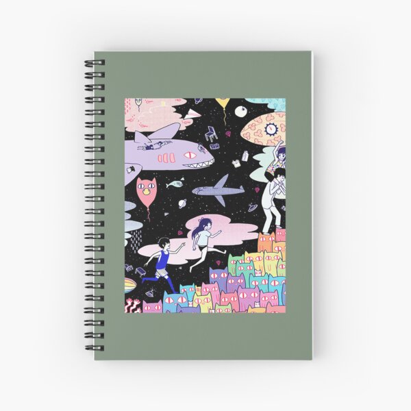 Omori Steam Spiral Notebooks for Sale