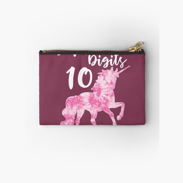 Item preview, Double Digits 	 10 Year Old Birthday Unicorn Pink 	 	 designed and sold by akkjxoyab95.