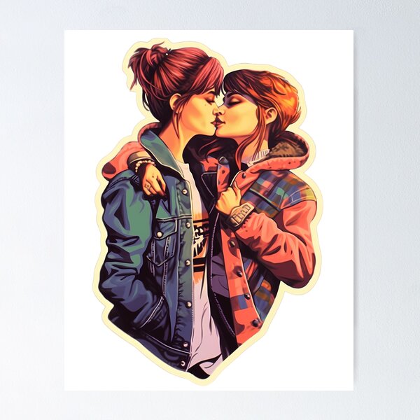 Matching Lesbian Couple Posters for Sale Redbubble