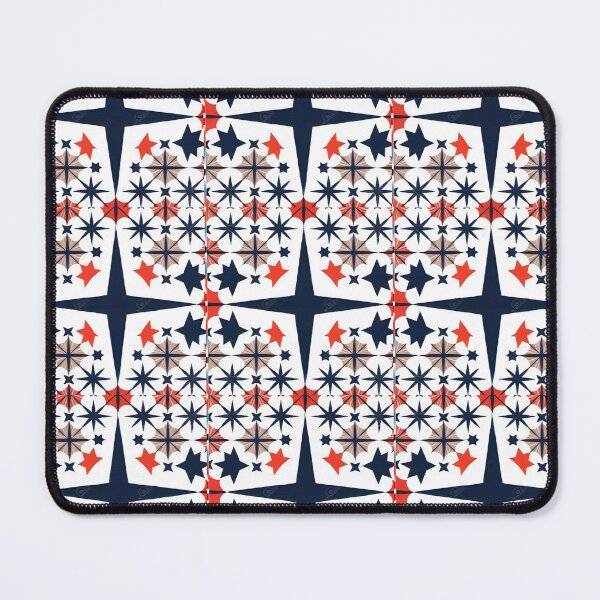 Item preview, Fourth of July Pattern Star Center designed and sold by MiracleROLArt.