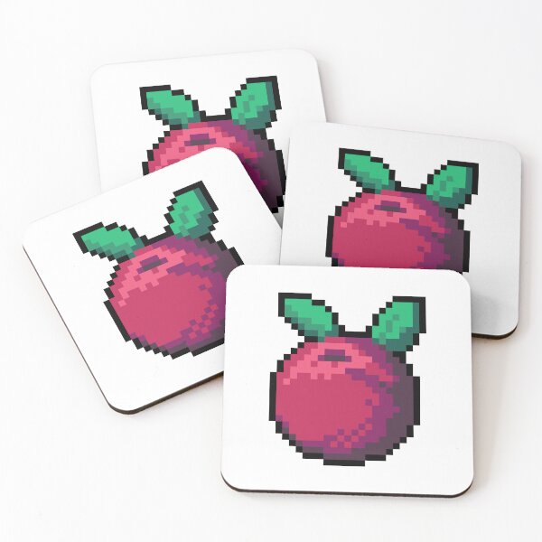 Item preview, Pixel Plum - pixel food art designed and sold by LittleFoodShop.