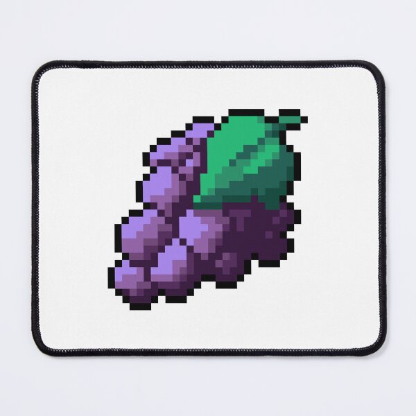 Item preview, Pixel Purple grape - pixel food art designed and sold by LittleFoodShop.