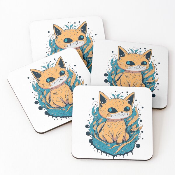 Item preview, "Enchanting Gaze: The Hypnotic-Eyed Cat" designed and sold by Designsmaxi.