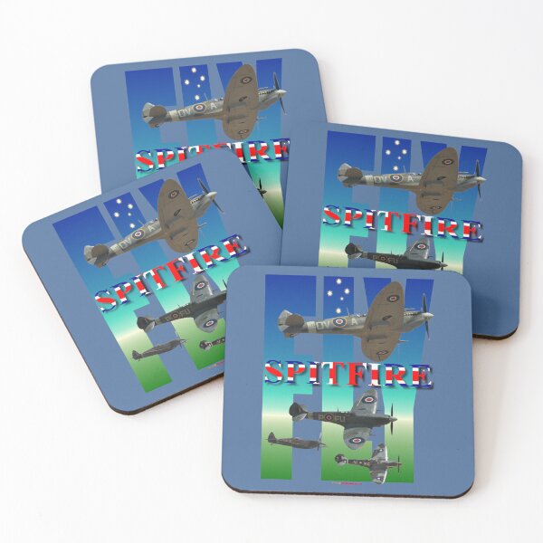 Item preview, Fly Design - Four Spitfires designed and sold by muz2142.