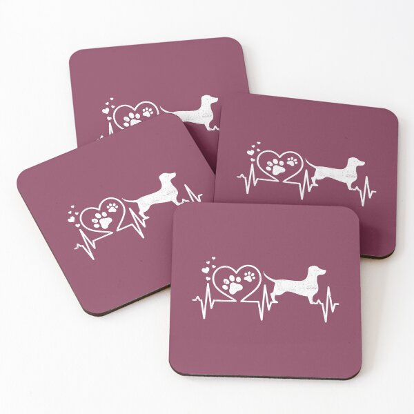 Item preview, Doxie Dachshund Weenie Mom Mama Dad Heartbeat Dog Heart 	 	 	 designed and sold by akkjxoyab95.