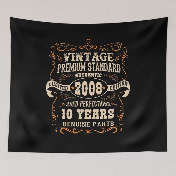 Item preview, Vintage 10th Birthday  - Antique Made In 2008  designed and sold by TeeTimeGuys.