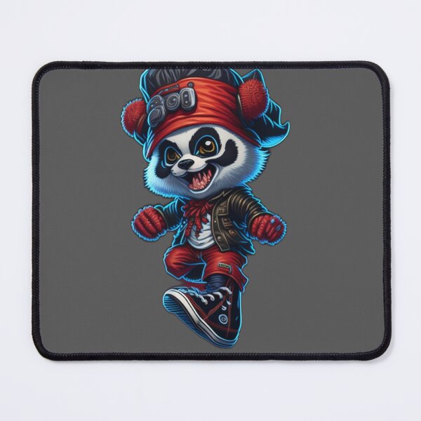 Item preview, "Playful Paws: The Swashbuckling Adventure of the Smiling Pirate Panda" designed and sold by PRINT SCAPE.