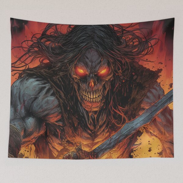 Item preview, Brutal Barbarian Savage Fury designed and sold by Nightarcade.