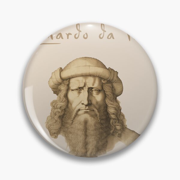Item preview, Leonardo da Vinci Portrait designed and sold by Bill Makatowicz.