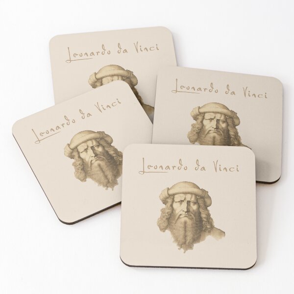Item preview, Leonardo da Vinci Portrait designed and sold by Bill Makatowicz.