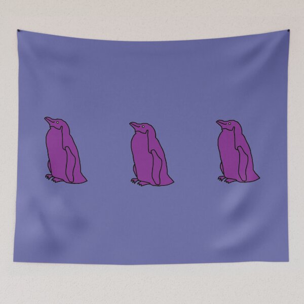 Item preview, Purple Penguin Sticker Pack designed and sold by ellenhenry.