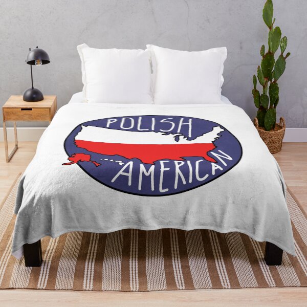 Item preview, Polish American Heritage Badge blue red white designed and sold by Cool Stuff Galore.