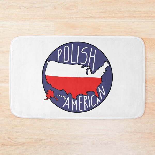 Item preview, Polish American Heritage Badge blue red white designed and sold by Cool Stuff Galore.