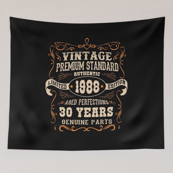 Item preview, Vintage 30th Birthday  - Antique Made In 1988  designed and sold by TeeTimeGuys.