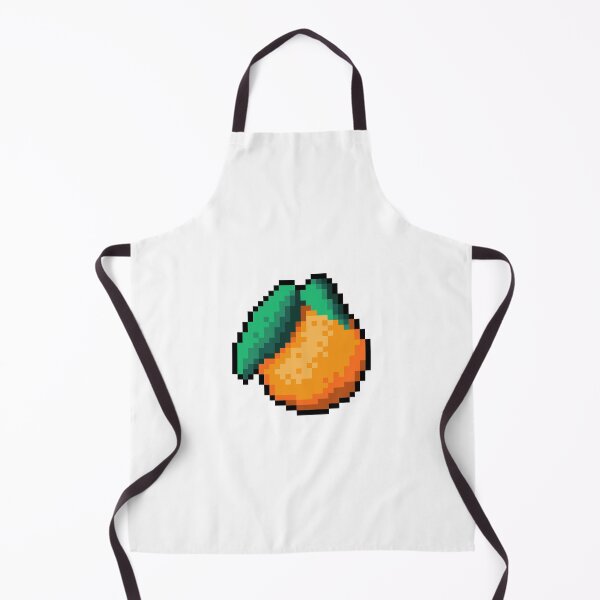 Item preview, Pixel Tangeriene - pixel food art designed and sold by LittleFoodShop.