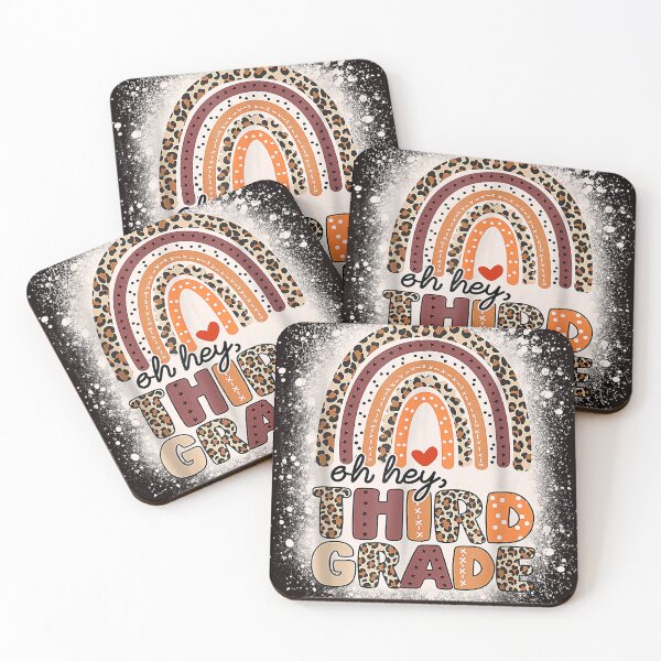 Item preview, Oh Hey Third Grade Rainbow Bleached 1st Day Of School Girls designed and sold by DhamonW.