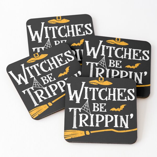 Item preview, Witches Be Trippin Halloween Salem Witch Saying Funny  designed and sold by DonaldSorg5.