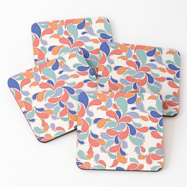 Item preview, Rainbow Colored 3d Shapes designed and sold by AzlanStudio.