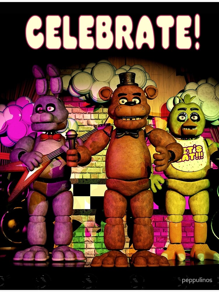 Five Nights At Freddy_s Celebrate!  Comforter for Sale by Mintybatteo