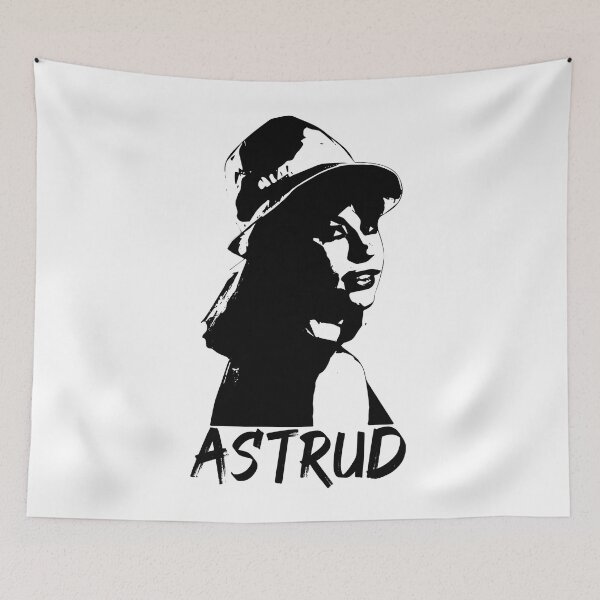 Item preview, Celebrating Astrud Gilberto -  Black and White Digital illustration design designed and sold by Color-Lab.