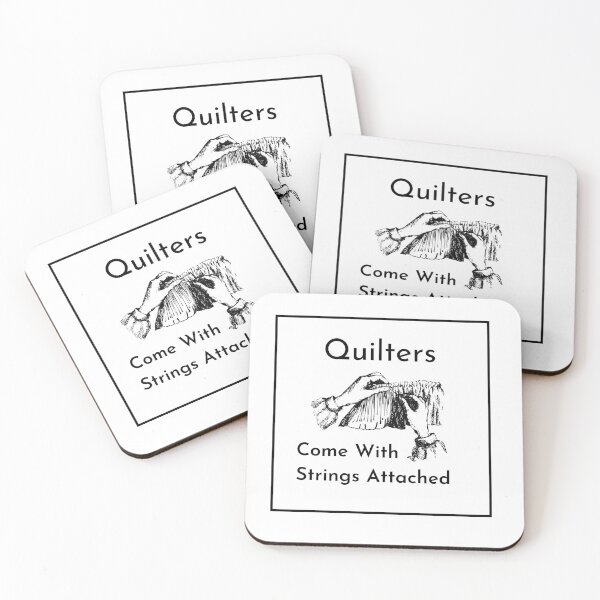Item preview, Quilters come with strings attached designed and sold by SmSm Main Street.