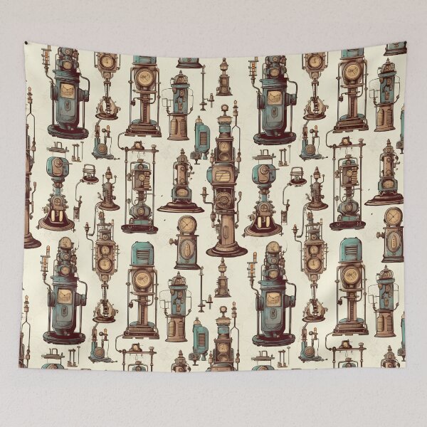 Item preview, Steampunk machines - illustration - gauge of love designed and sold by Pixelboys.