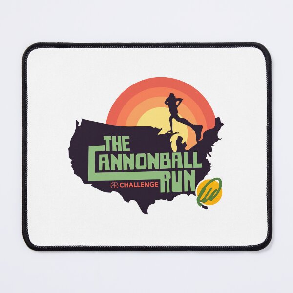 Item preview, The Cannonball Run Challenge designed and sold by MekhalaSomsi.