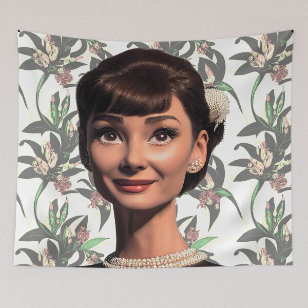 Item preview, Audrey Hepburn Looking up designed and sold by wonderlandshops.