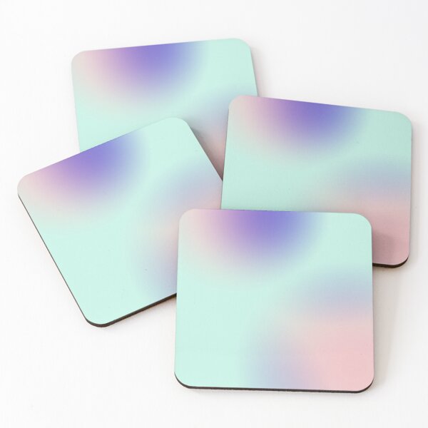 Item preview, Modern Elegant Pastel Pink Mint Purple Gradient  designed and sold by NdesignTrend.