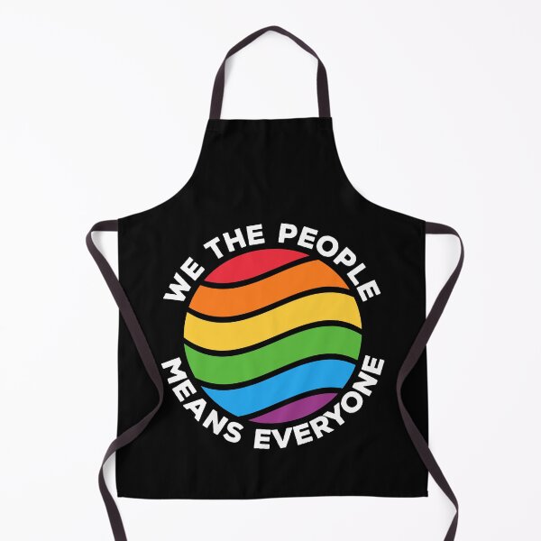 Item preview, We The People Means Everyone LGBT Gay Pride designed and sold by Designer-Girl.