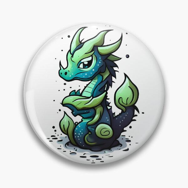 Item preview, Seawing WOF Baby Dragon Kawaii designed and sold by druidwolfart.