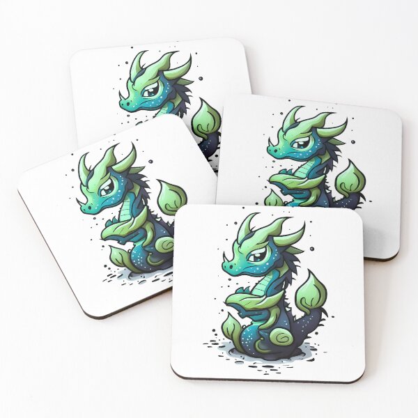 Item preview, Seawing WOF Baby Dragon Kawaii designed and sold by druidwolfart.