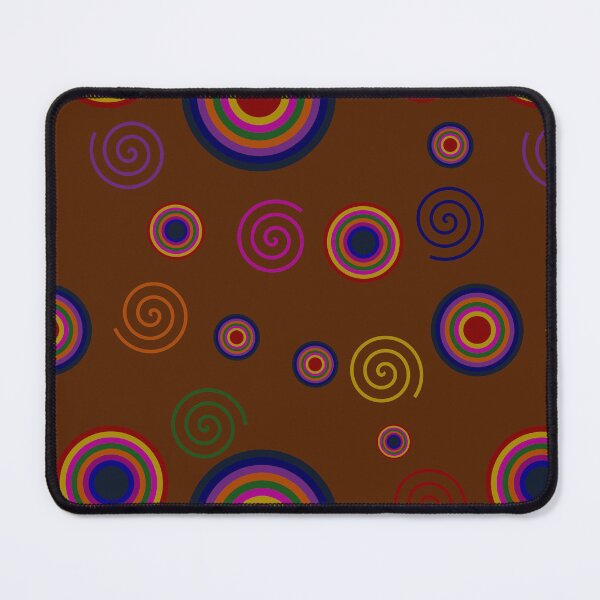 Item preview, Copy of Pride: Rainbow coloured Circles: On Brown designed and sold by TheScraggyBeard.