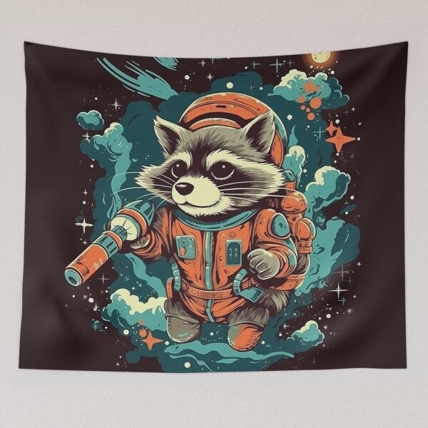 Item preview, Cute Racoon designed and sold by kailenbetterson.