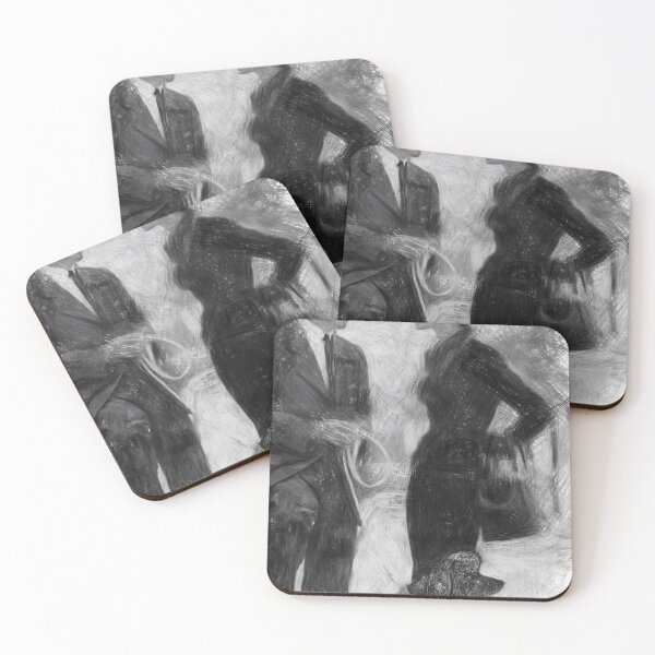 Item preview, Dog walkers, pencil drawing designed and sold by coolkatia.