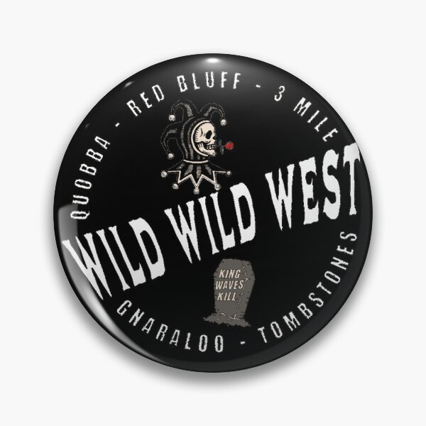 Item preview, Wild Wild Western Australia (white text) designed and sold by Corinne Alexa Jackson.