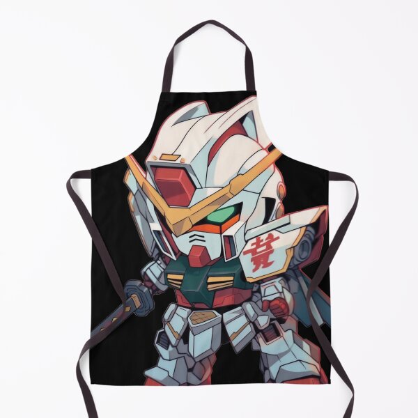 Item preview, Chibi Mecha Gundam w Sword (Green and White) designed and sold by CrowVision.