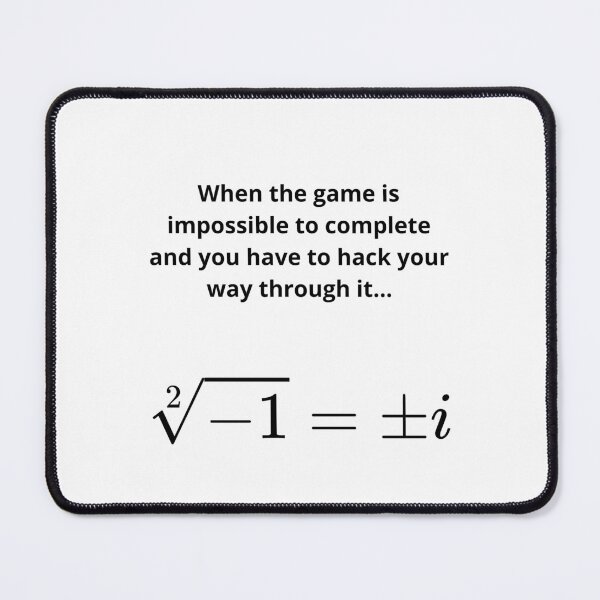 Item preview, #23 Hack your math designed and sold by Rebelabel.