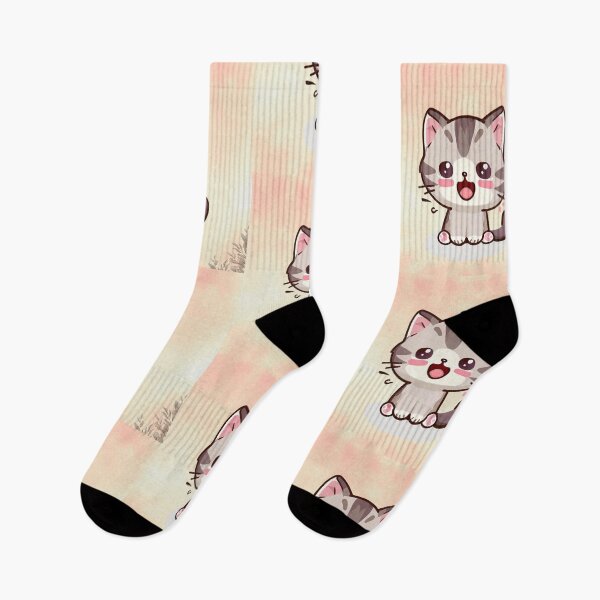 Item preview, Cute Kitty Digital Art Sticker designed and sold by teespedia.
