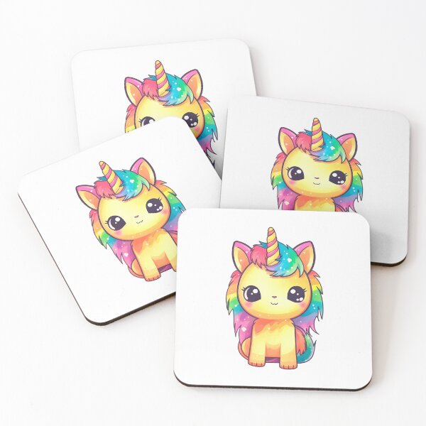 Item preview, Cute Rainbow Caticorn, Kawaii Unicorn Kitty designed and sold by Loonyanna.