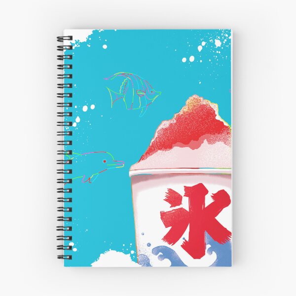 Item preview, Summer shaved ice and colorful fish designed and sold by Jnnnnn.