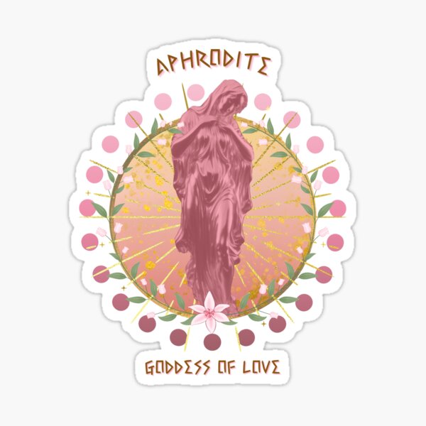 Item preview, Aphrodite déesse de l'amour mythologie grecque, or designed and sold by Mirksaz-designs.